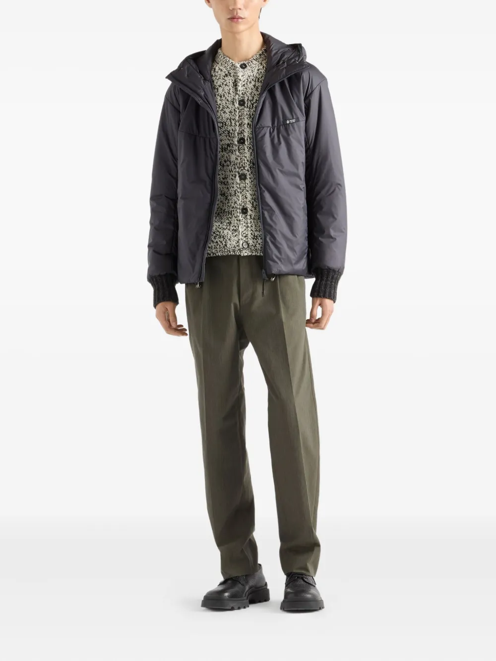 Prada zip-up hooded jacket | Hooded Jackets | Image 2