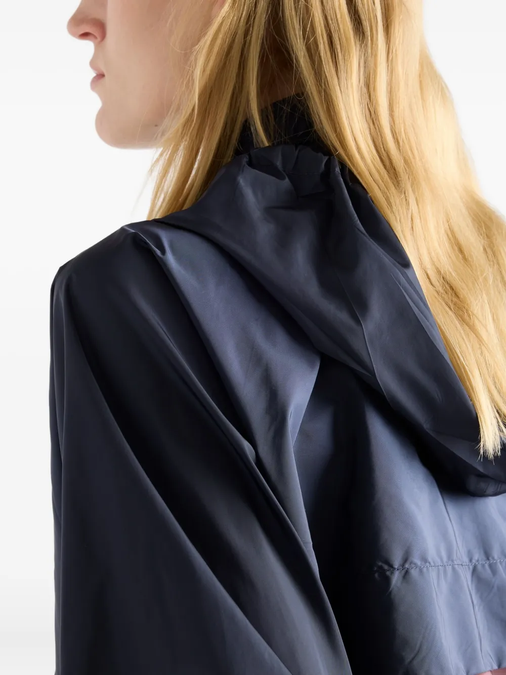 Prada Jack met capuchon Blauw