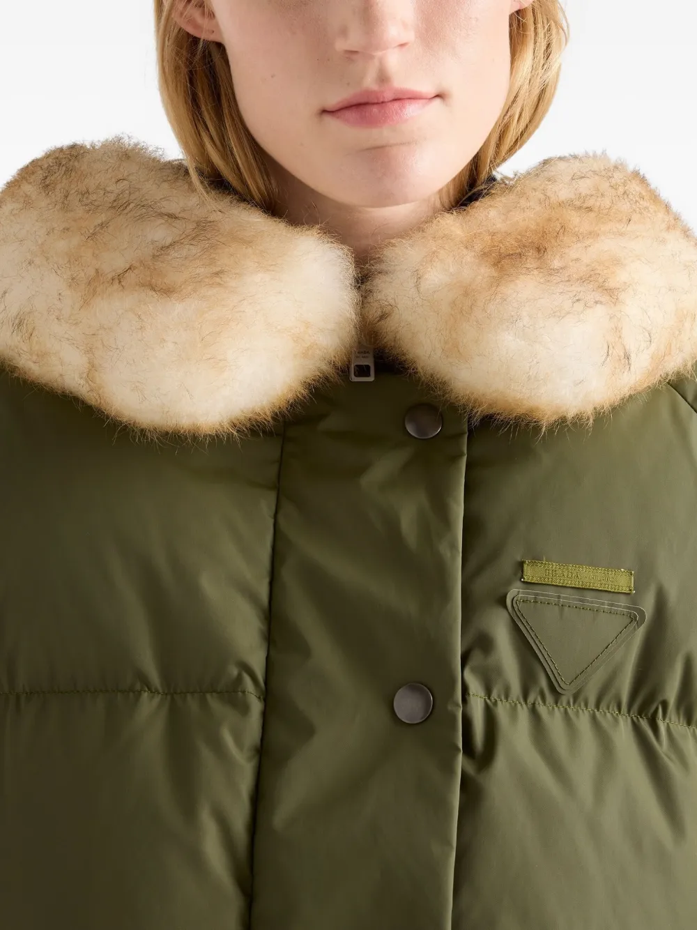 Prada Jack met capuchon Groen