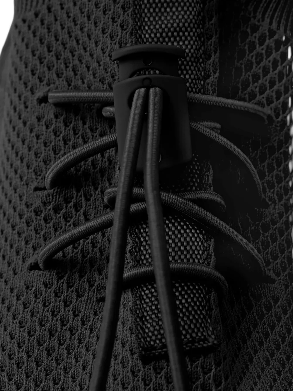 Prada Prax sneakers met elastisch kant en logo Zwart