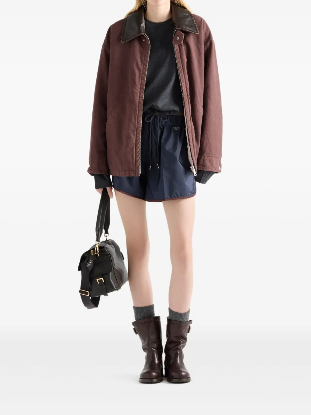 Prada playera con logo triangular | Playeras y jerséis | Image 2