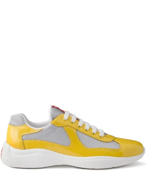 Prada America's Cup patent-leather sneakers