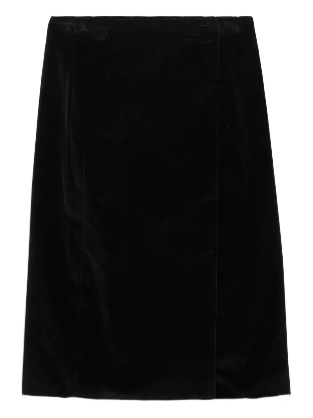 Prada buttoned midi skirt | Black | Image 1