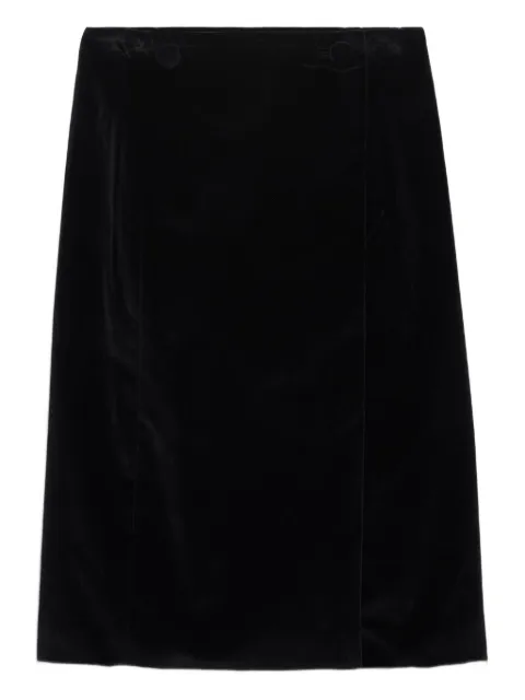 Prada buttoned midi skirt