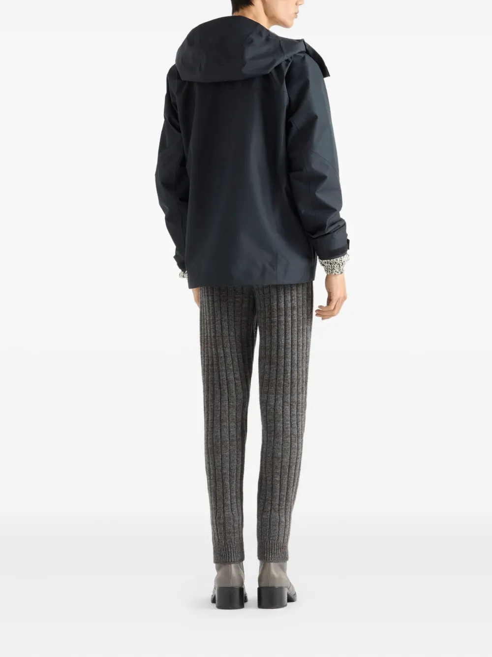  Prada Hooded Jacket - Blue 