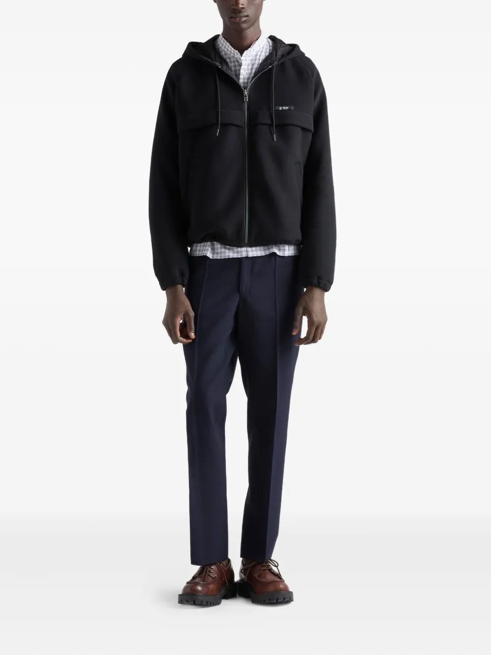 Prada hooded raglan-sleeve jacket | Hooded Jackets | Image 2