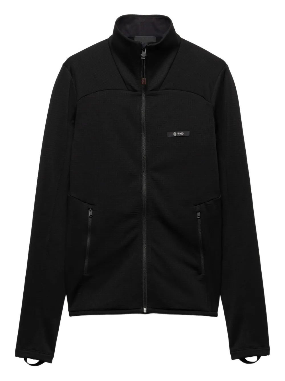 Prada pull à col montant | noir | Image 1