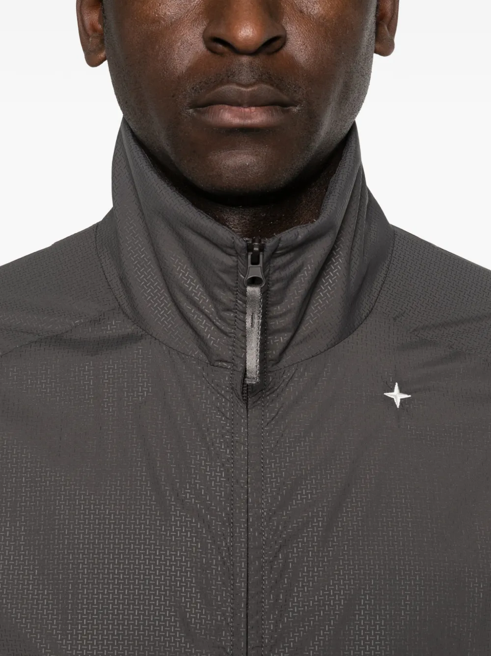 Stone Island Stretch-nylon jack Stellina jack Grijs
