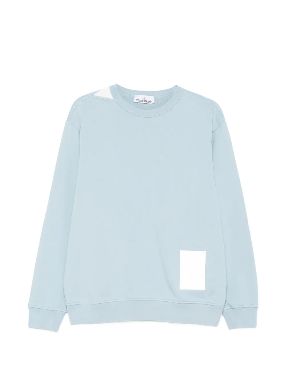 Stone Island ribbed crew-neck sweatshirt - Blu