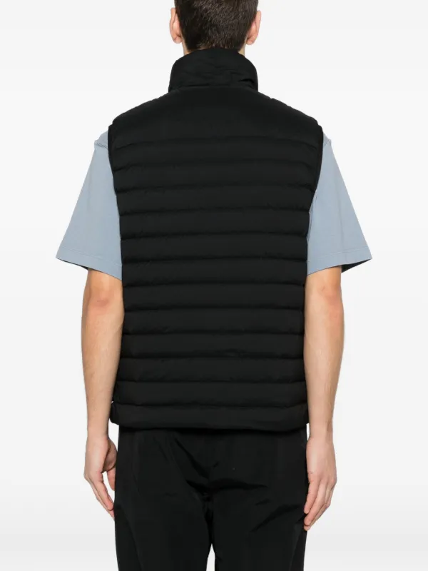 Stone Island ジップアップ ベスト | ブラック | FARFETCH JP Stone Island ジップアップ ベスト | ブラック | FARFETCH JP
