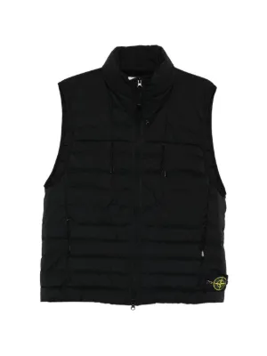 Stone Island ポケット ジップベスト | グレー | FARFETCH JP