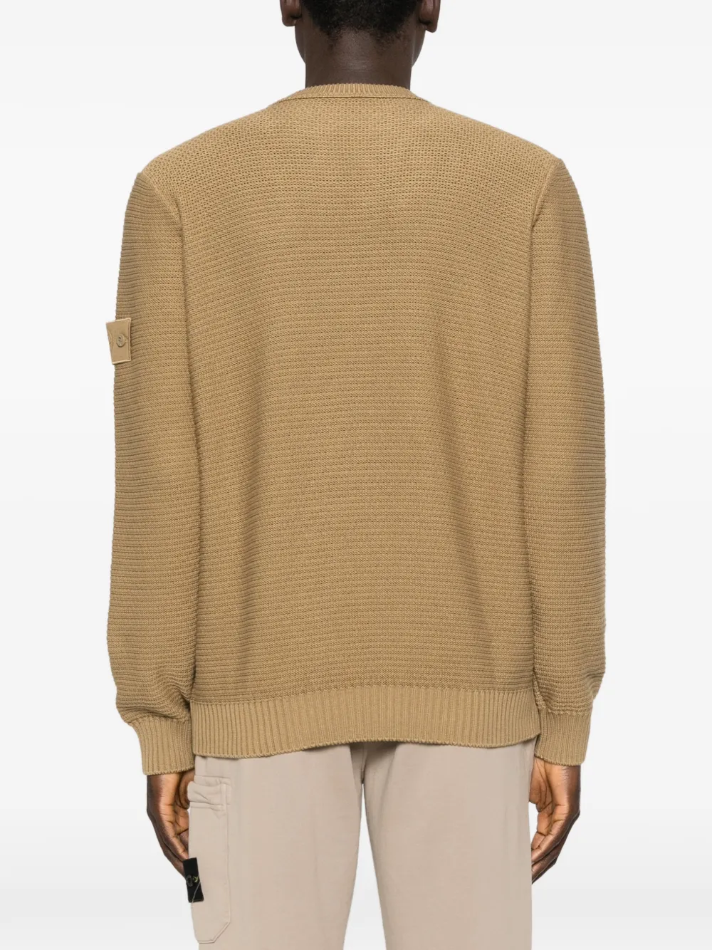 Stone Island Ghost trui met ronde hals Beige