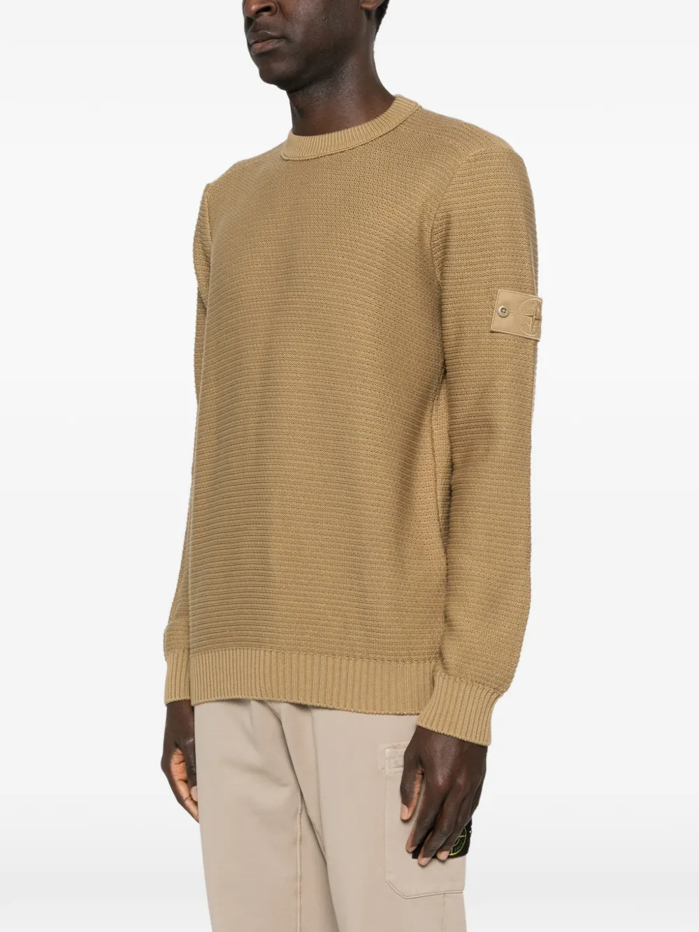  Stone Island Crewneck Sweater - Neutrals 