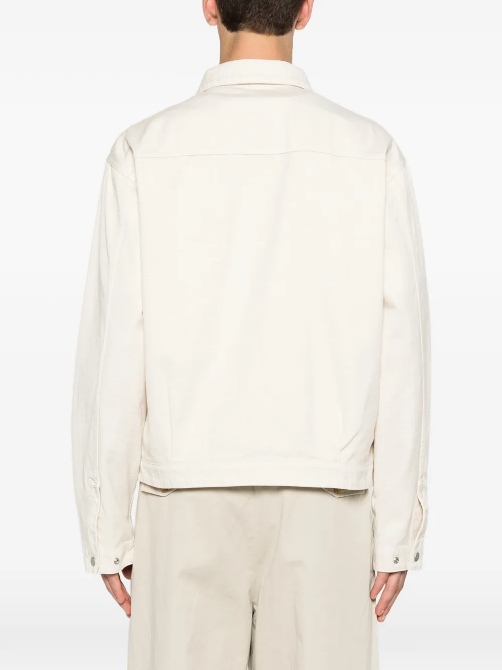 Stone Island 4100074 Batavia-TC_S.I. Marina katoenen jack Beige