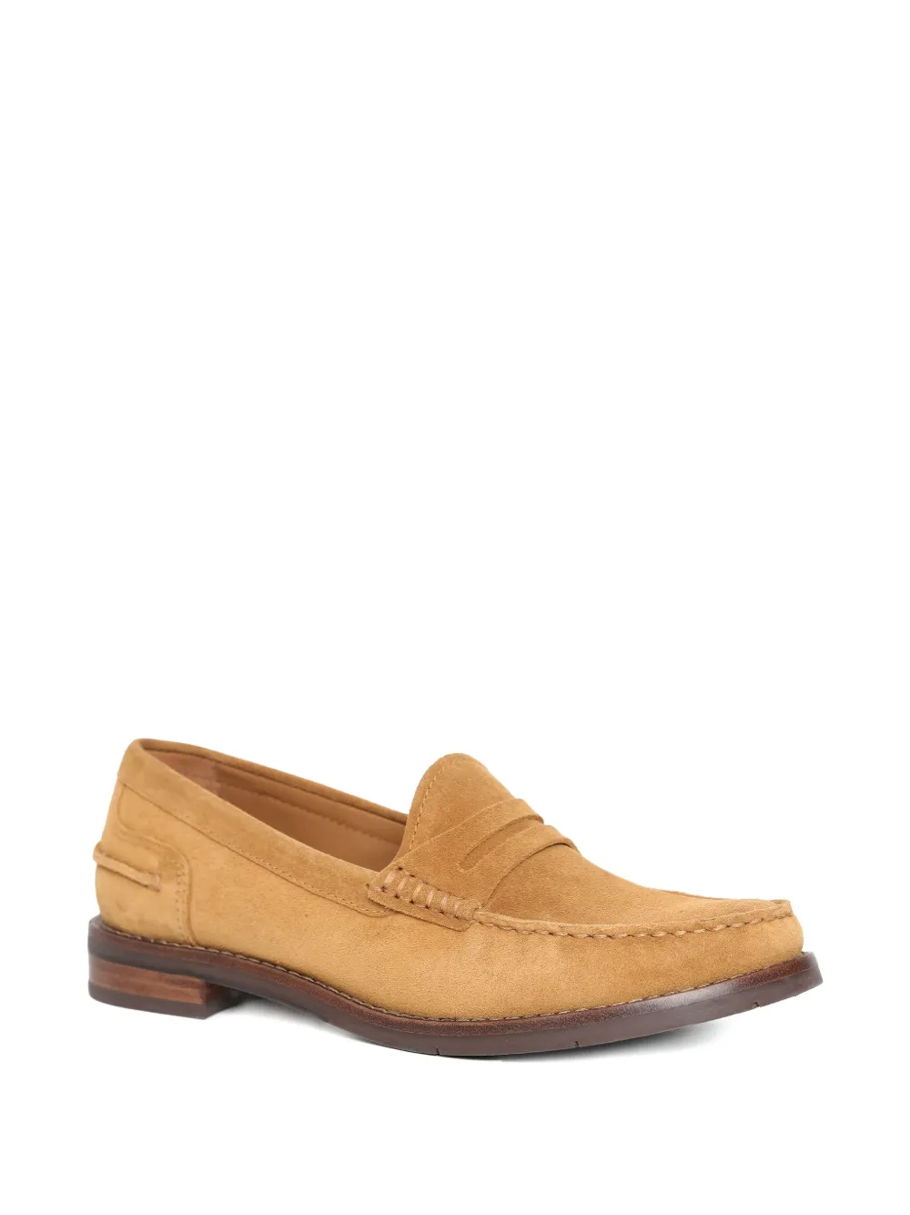 Sarah Chofakian Umbra stitched loafer - Beige
