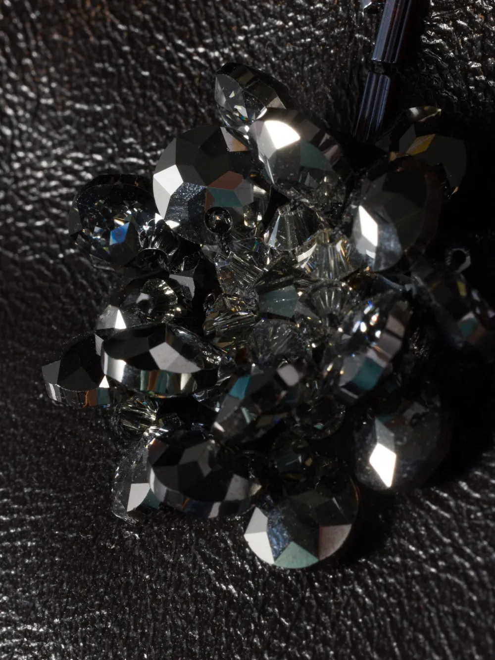 Miu Miu Leather Tote Bag In Brown