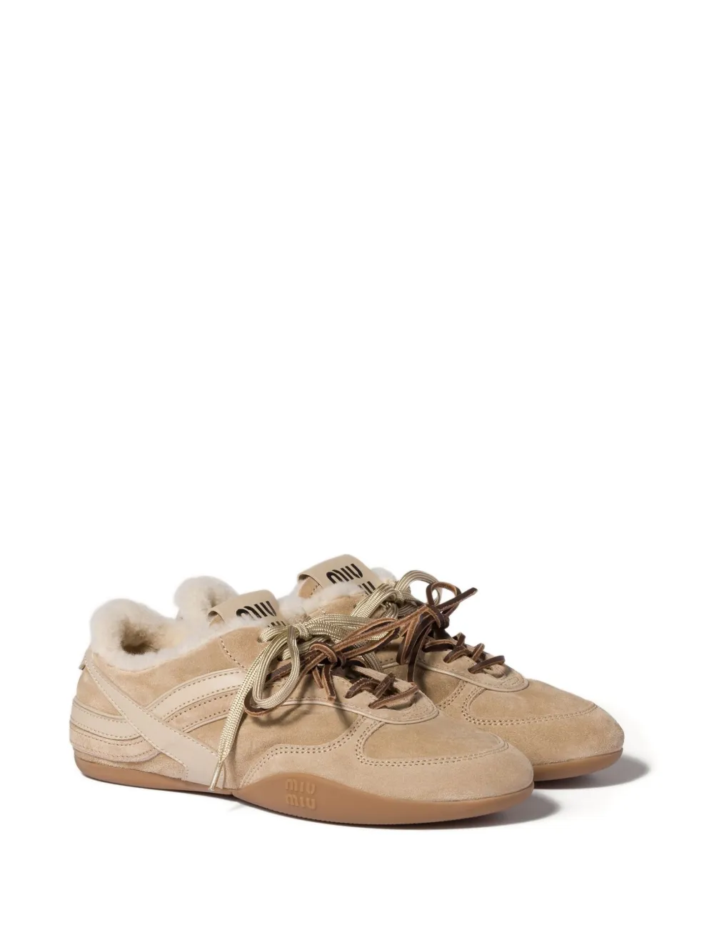 Miu Miu Gymnasium leather sneakers | Low-Tops | Image 2