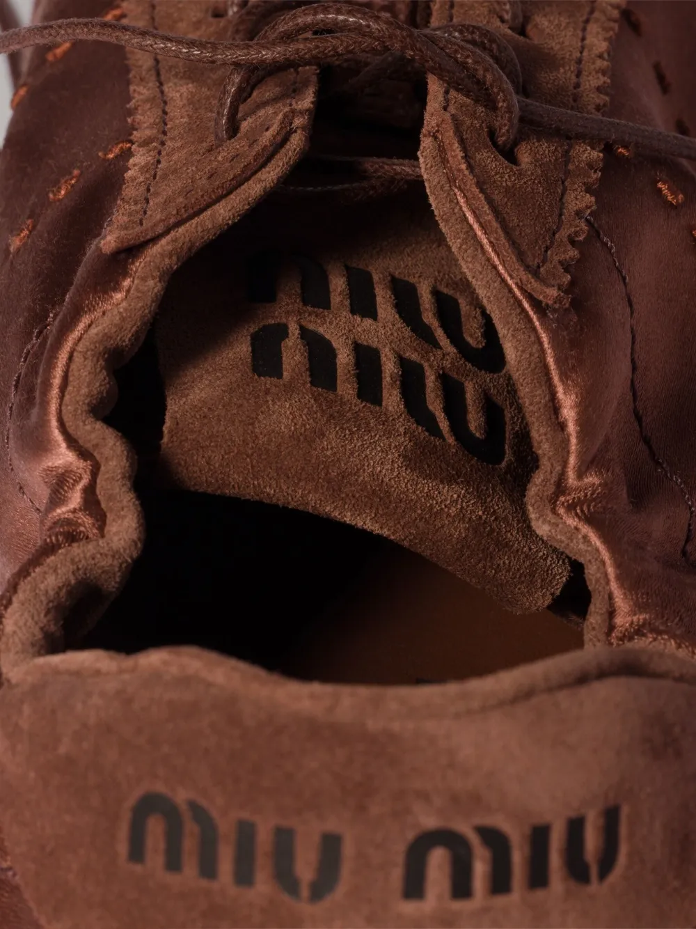 Miu Plume sneakers Bruin