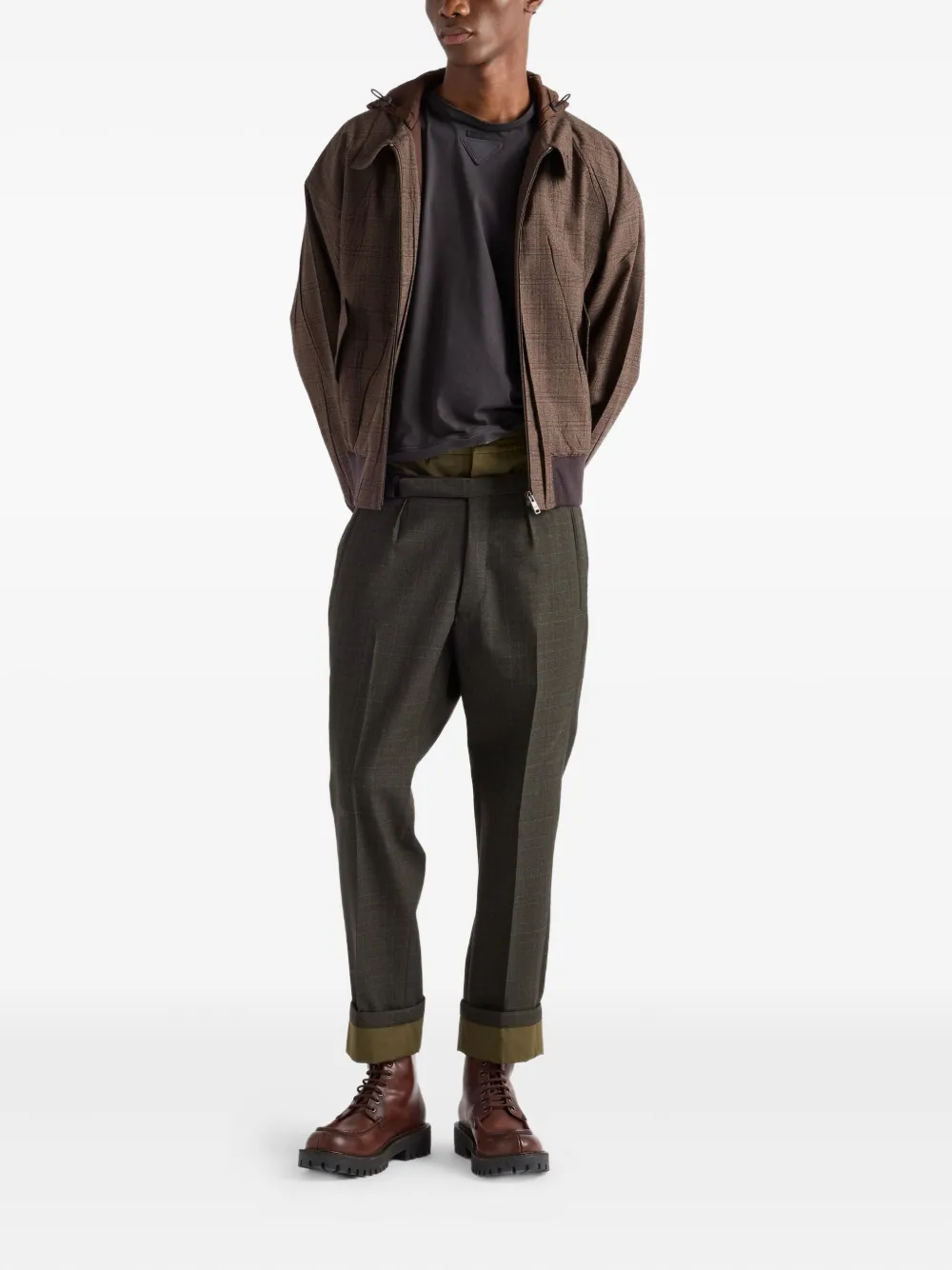 Prada hooded flap-pocket jacket | Hooded Jackets | Image 2