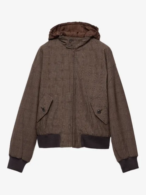 Prada hooded flap-pocket jacket