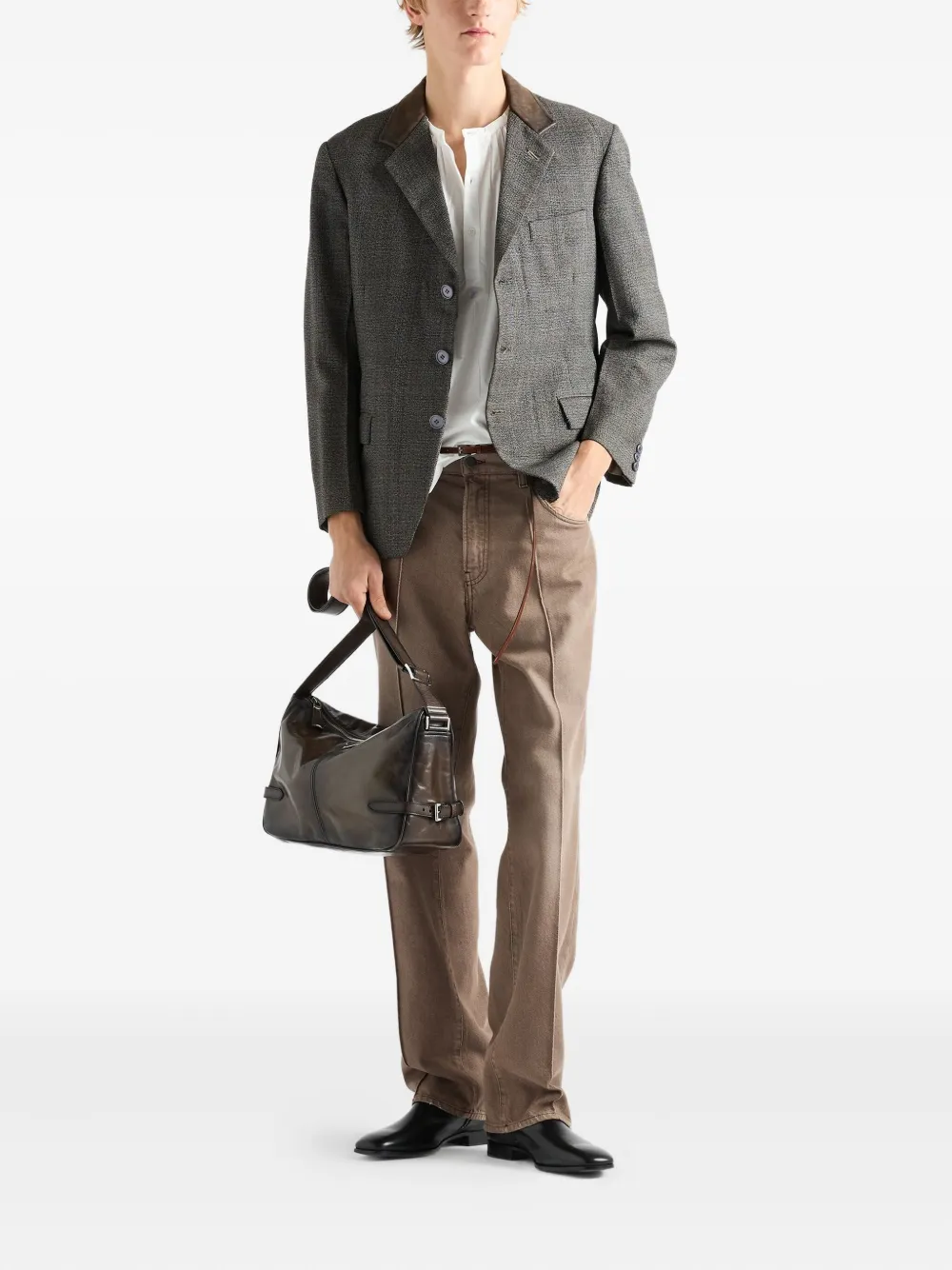 Prada Jeans met vijf zakken - Bruin