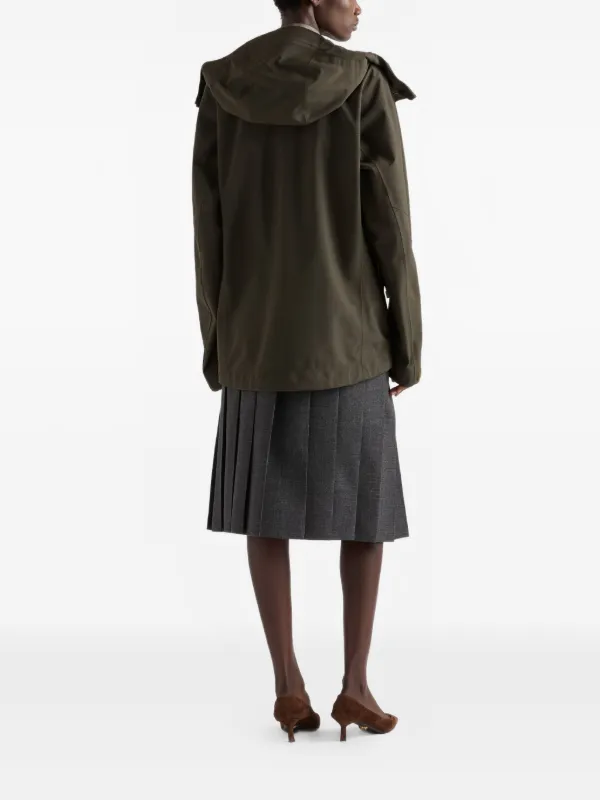 Prada プリーツ スカート | グレー | FARFETCH JP