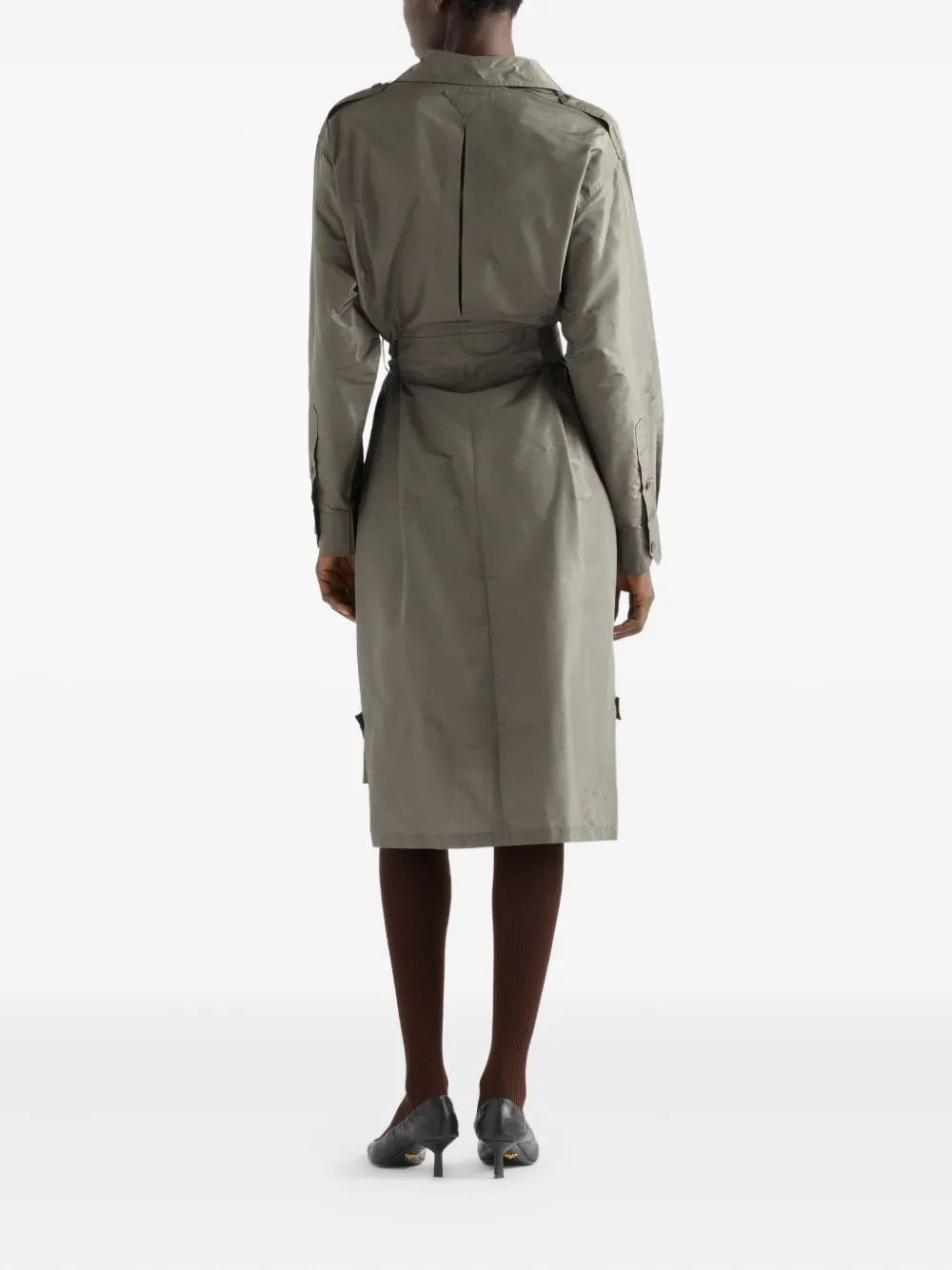 Prada Midi-jurk Groen