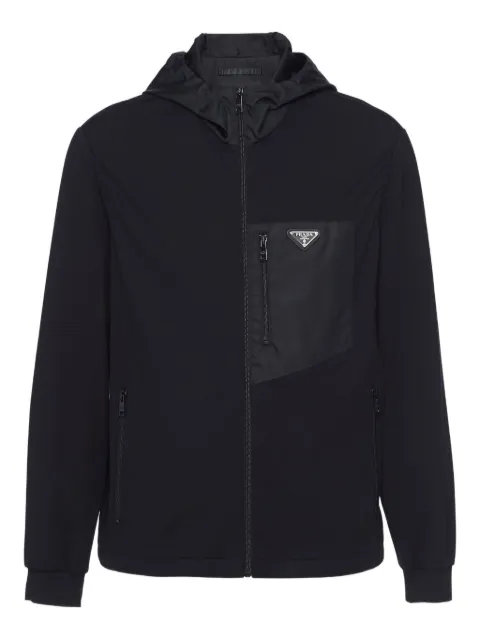 Prada zip-up hooded jacket