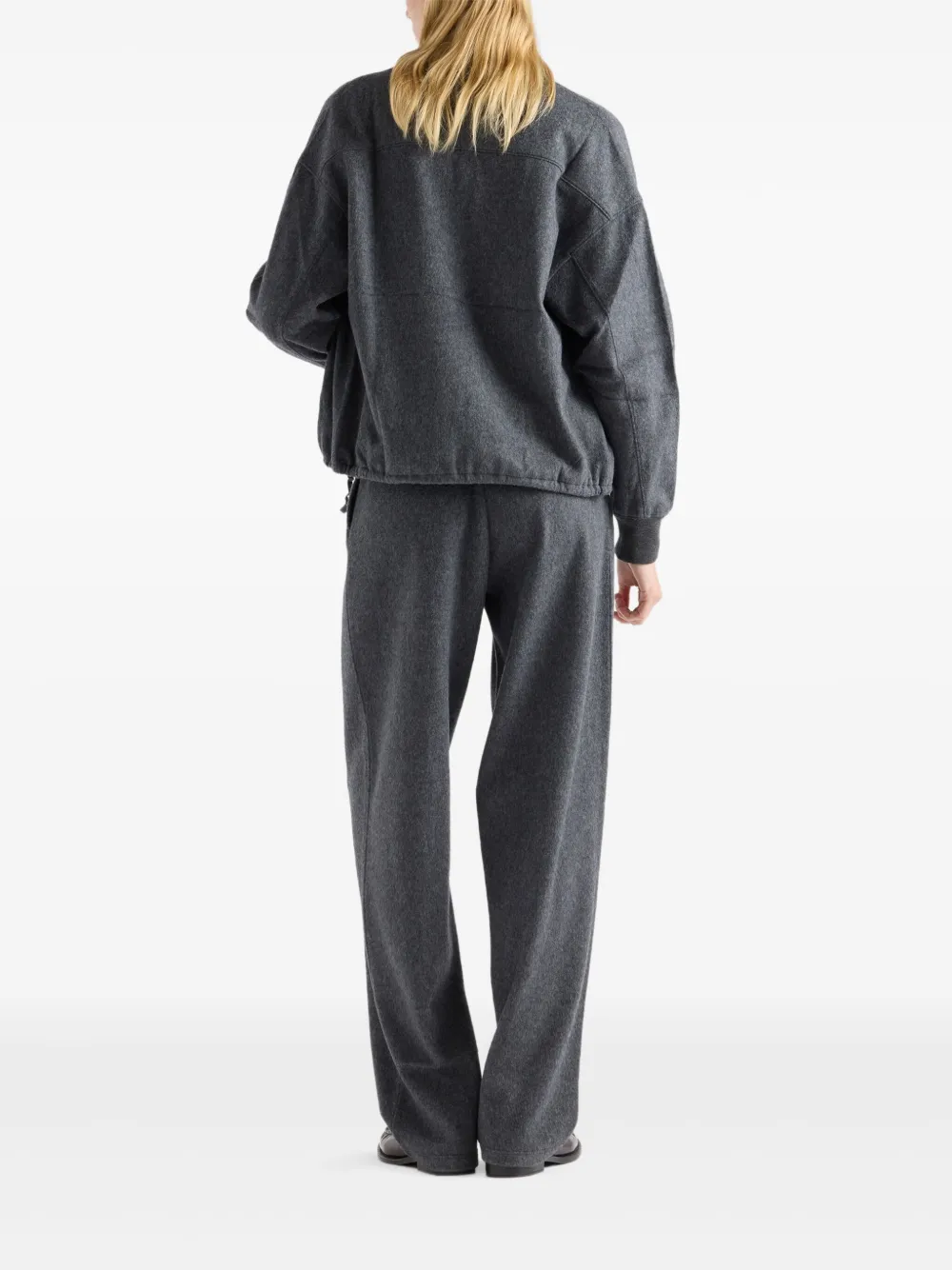  Prada Drawstring Trousers - Grey 