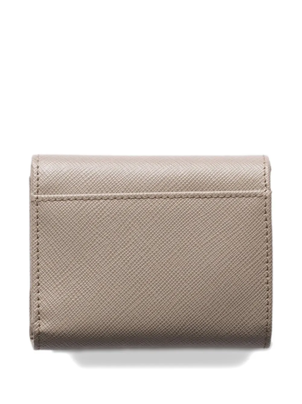 Prada Portemonnee van saffiano leer - Beige