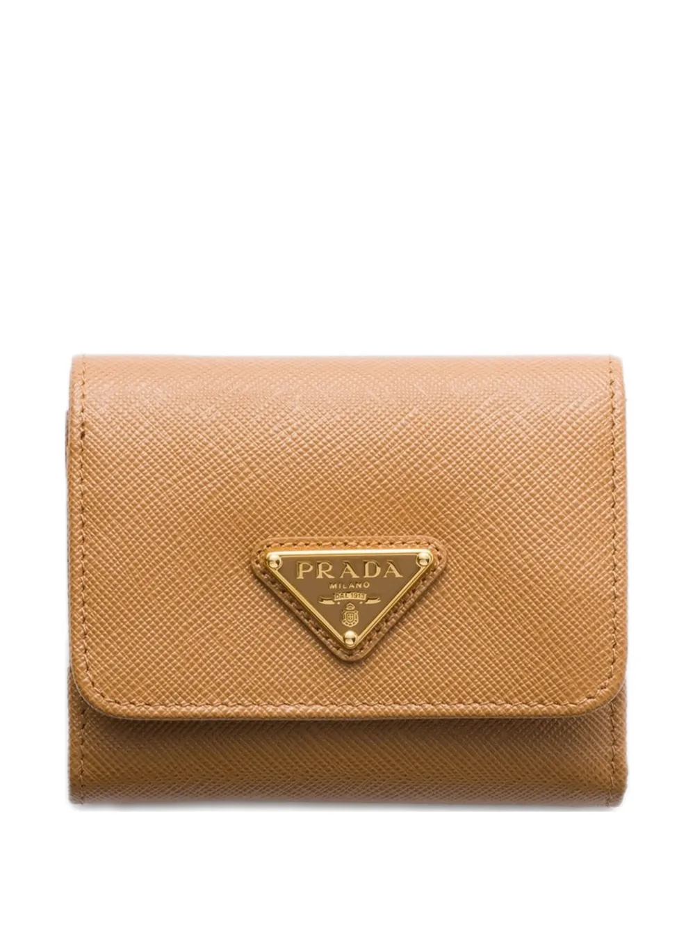 Prada cartera Saffiano con logo triangular | neutro | Image 1