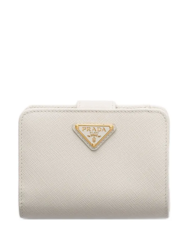 PRADA サフィアーノレザー 財布 Prada サフィアーノレザー財布 | ホワイト | FARFETCH JP