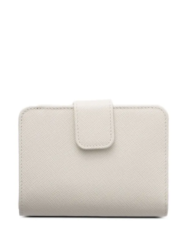 Prada サフィアーノレザー財布 | ホワイト | FARFETCH JP