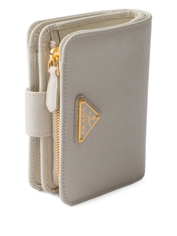 PRADA サフィアーノレザー 財布 Prada サフィアーノレザー財布 | ホワイト | FARFETCH JP