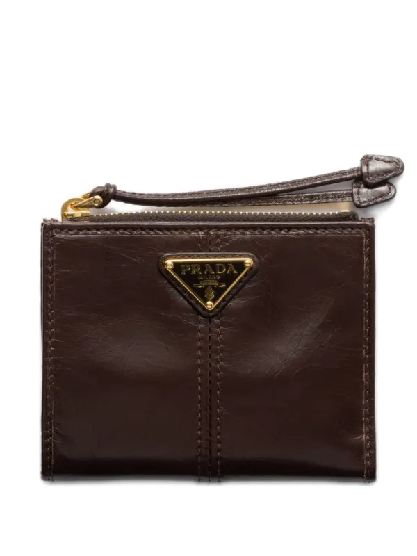 Prada 財布 | ブラウン | FARFETCH JP