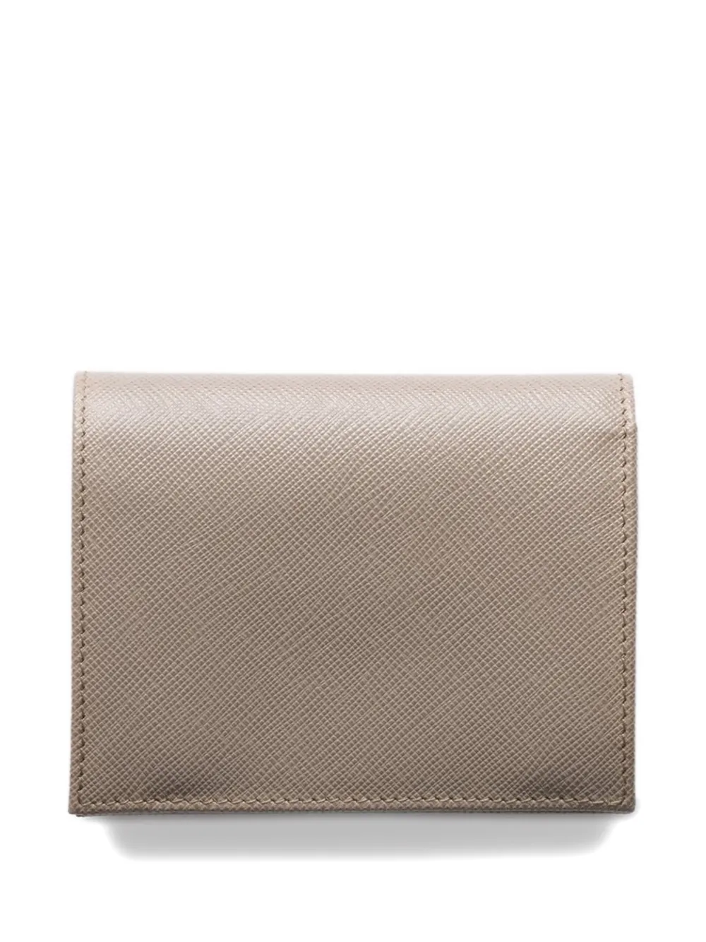 Prada Portemonnee van saffiano leer - Beige