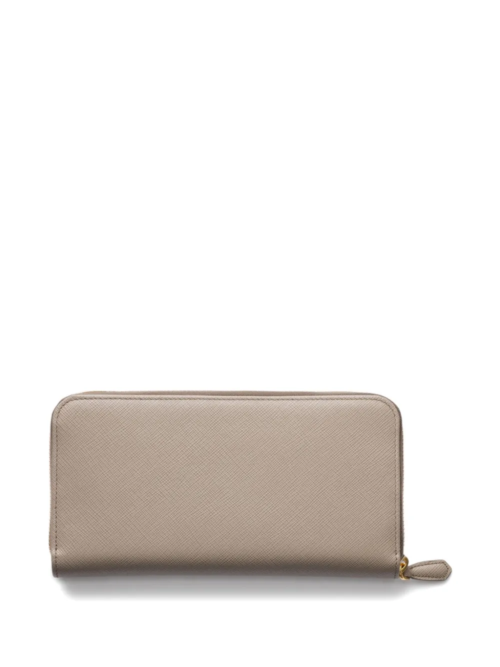 Prada Small Saffiano Leather Wallet In Neutral