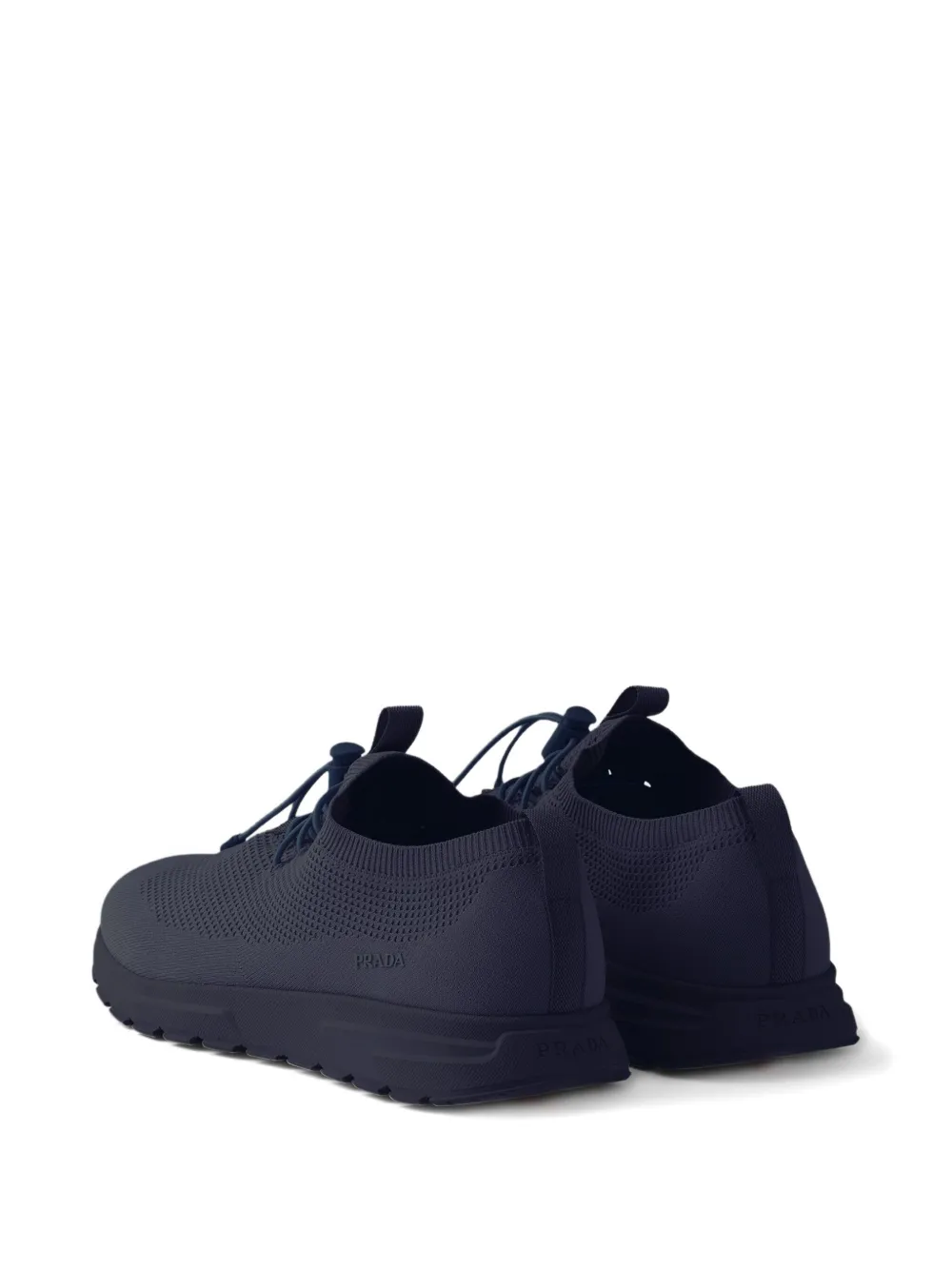 Prada Prax gebreide sneakers Blauw