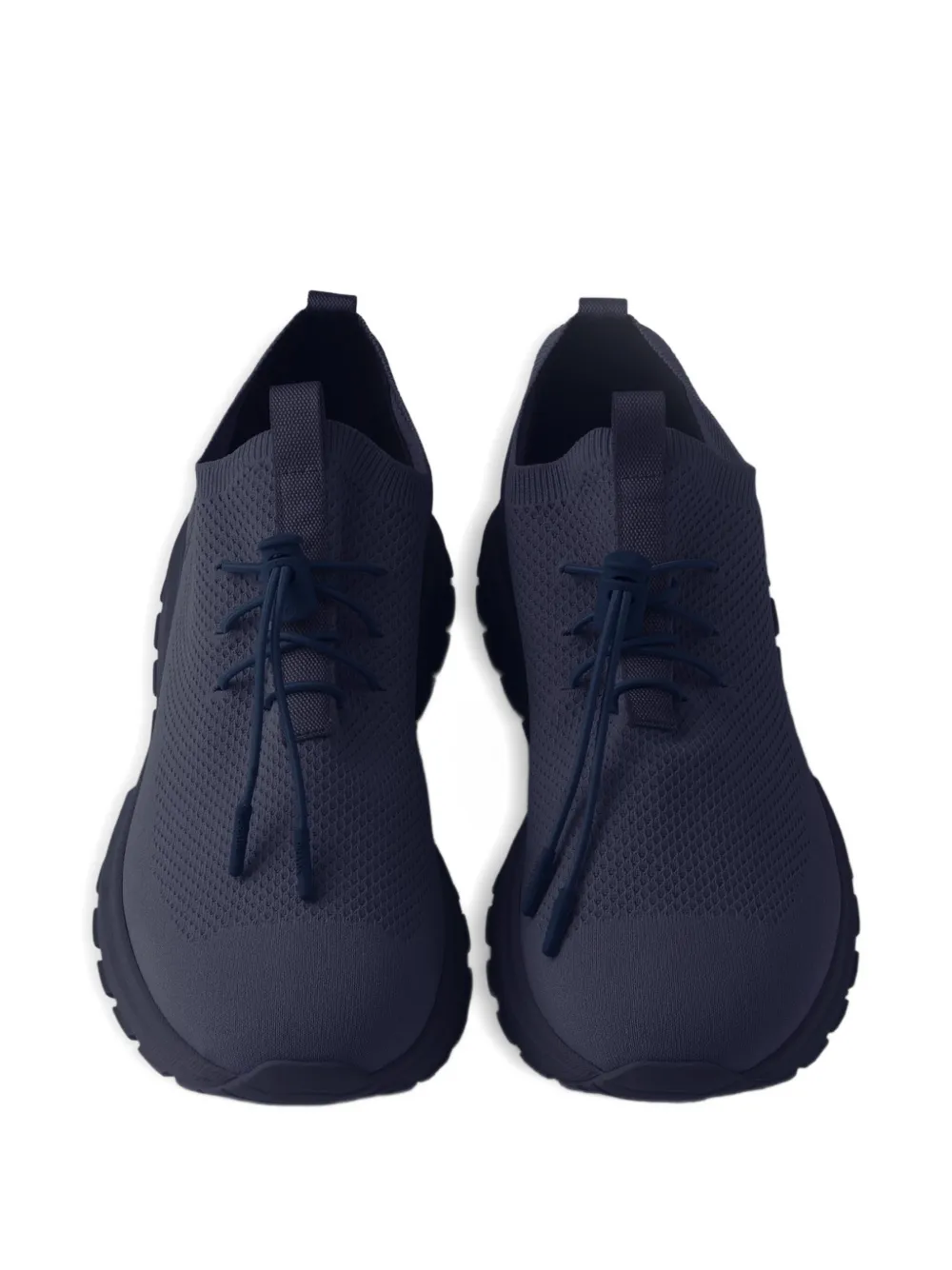Prada Prax gebreide sneakers Blauw