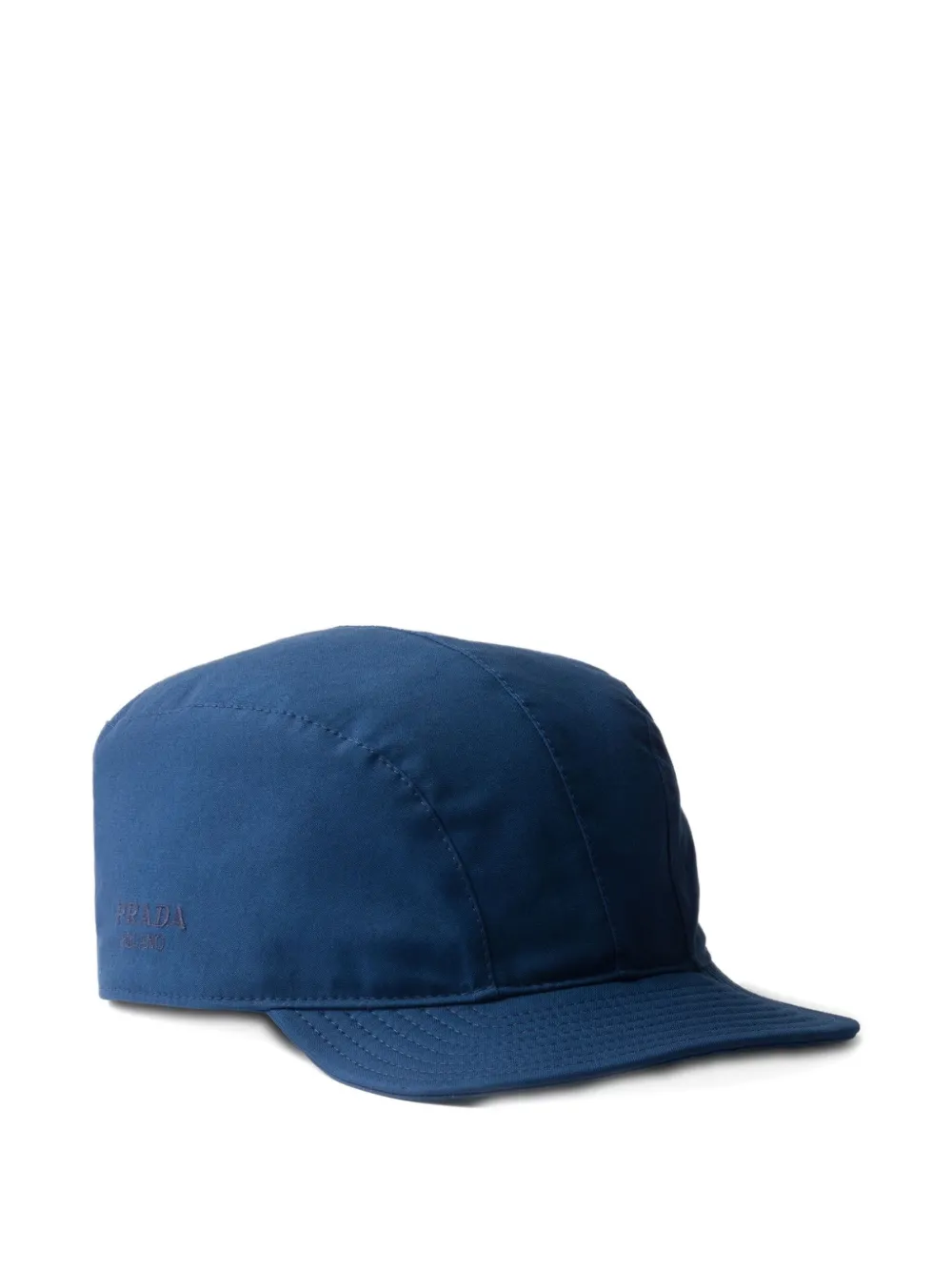Prada كاب بيسبول مطرز بحروف | أزرق | Image 1