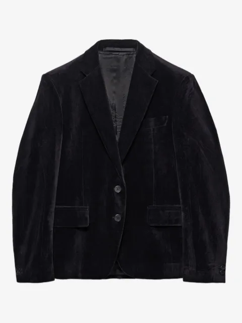 Prada blazer à simple boutonnage