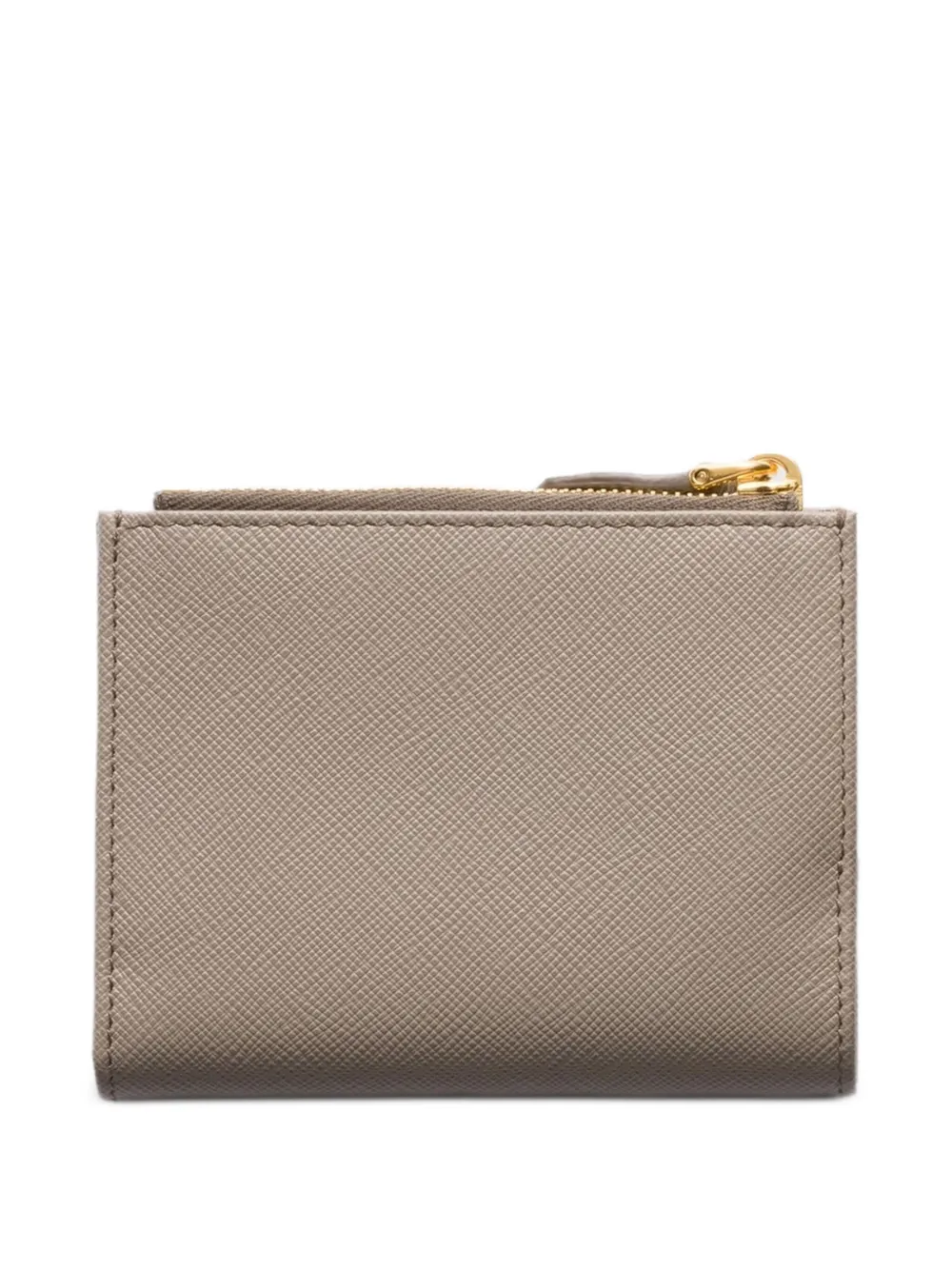 Prada Portemonnee van saffiano leer - Grijs
