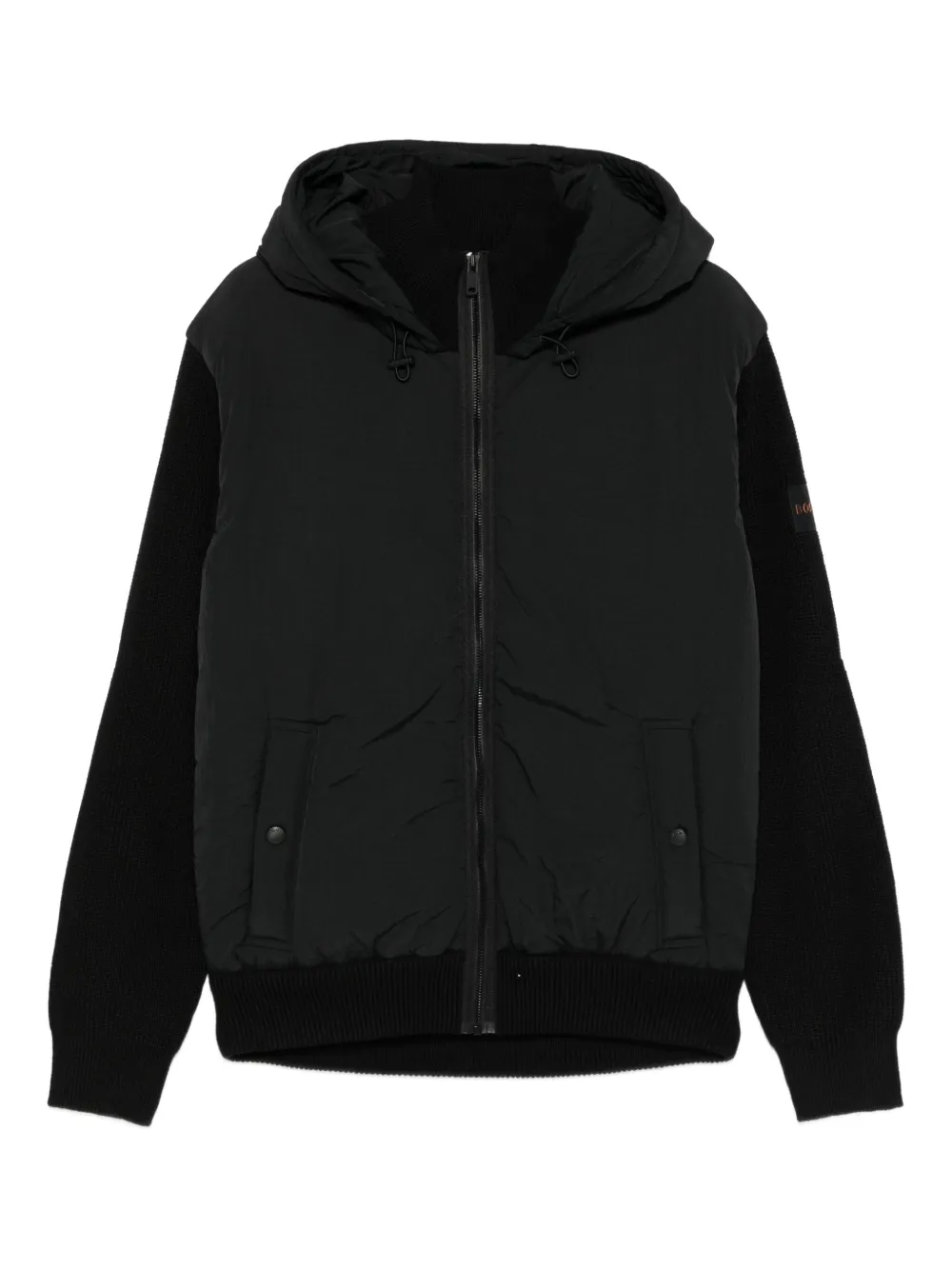 Hugo Boss Br Giacca con cappuccio - Nero