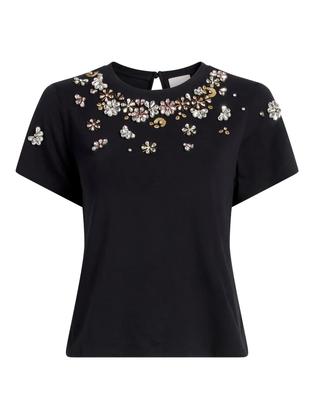 Cinq A Sept T-shirt con decorazione - Nero