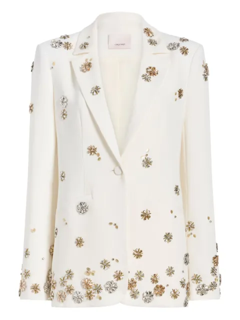 Cinq A Sept tumbling flowers karlie blazer