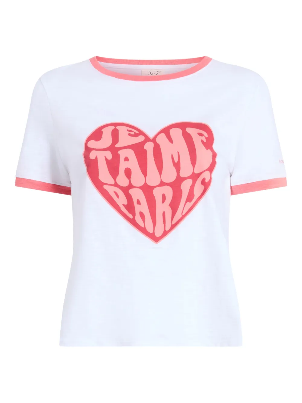 Cinq A Sept T-shirt con stampa - Bianco
