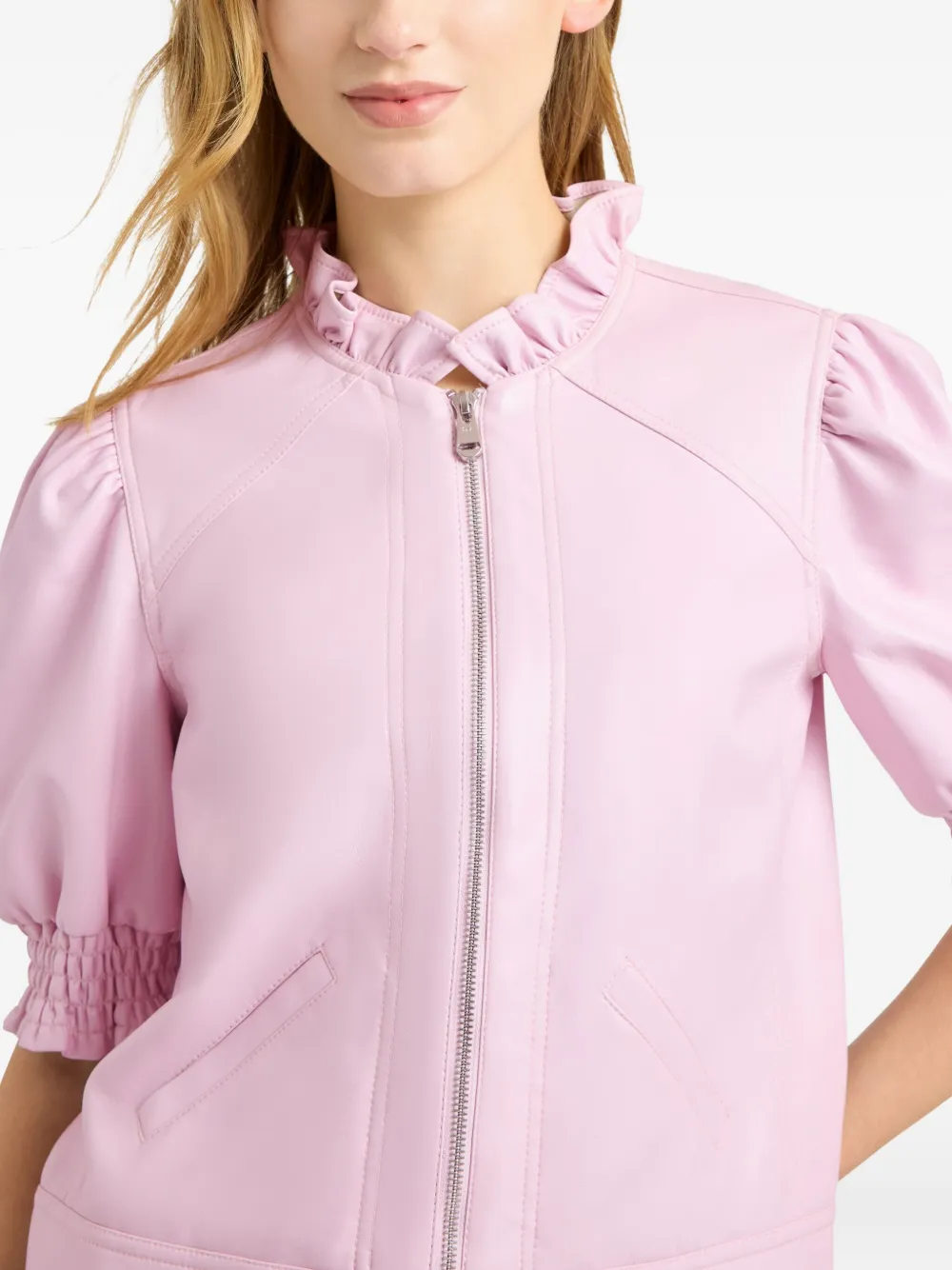 Anabella Ruffled Sleeve Jacket