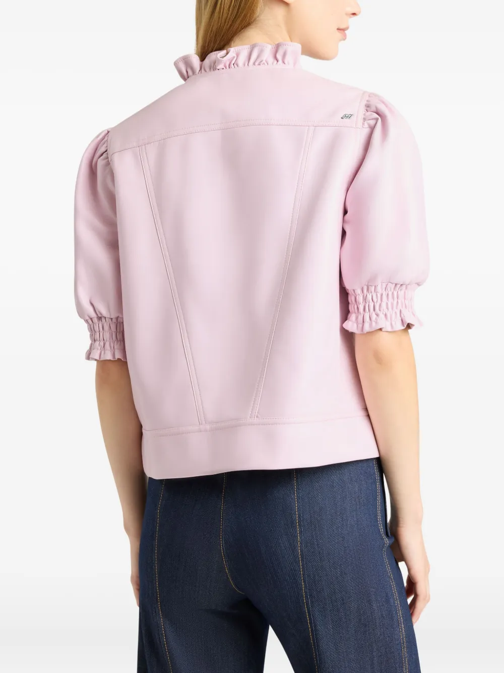 Anabella Ruffled Sleeve Jacket