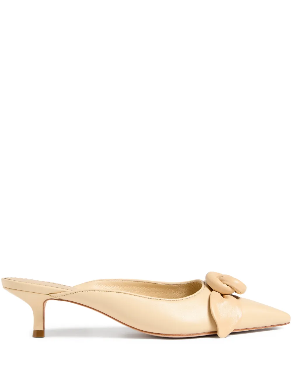 Cinq A Sept Mules Layla con tacco a rosa - Toni neutri