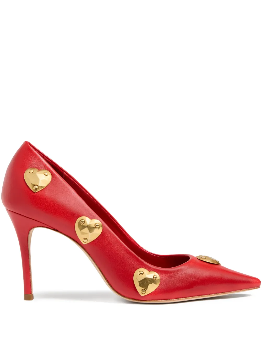 Cinq A Sept Luna Pumps mit Herzen - Rot